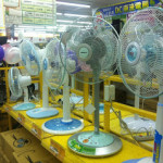 種類豊富、台湾のオモシロ扇風機たち